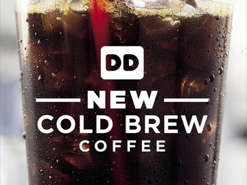 Dunkin’ Donuts Adds Cold Brew Coffee to Menu