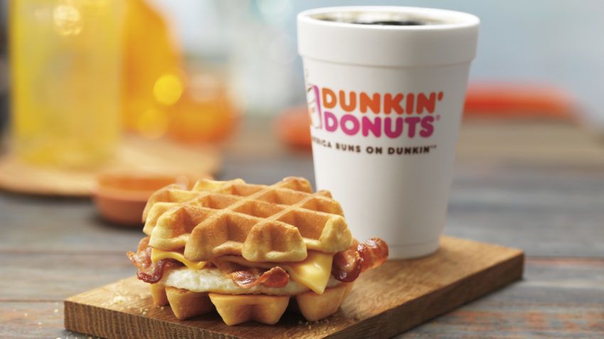 It’s a Wonderful National Waffle Day as Dunkin’ Donuts Unveils New Belgian Waffle Breakfast Sandwich