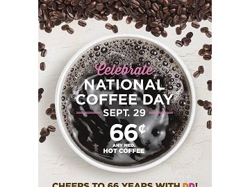 National Coffee Day is coming…get ready to celebrate!  