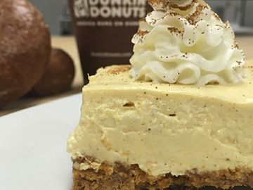 Culinary Corner: Celebrate National Pumpkin Cheesecake Day with Dunkin’