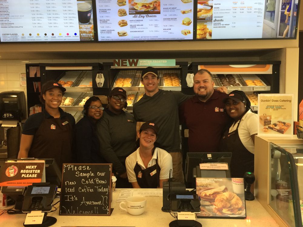 Dunkin' Donuts Announces Plans to Develop Up to 69 New Restaurants in Louisiana with Drew Brees and Bourbon Street Donuts, LLC
