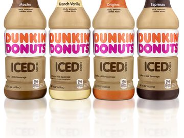 New Dunkin' Donuts Bottled Iced Coffee Now Arriving at Retailers and Dunkin' Donuts Restaurants Nationwide