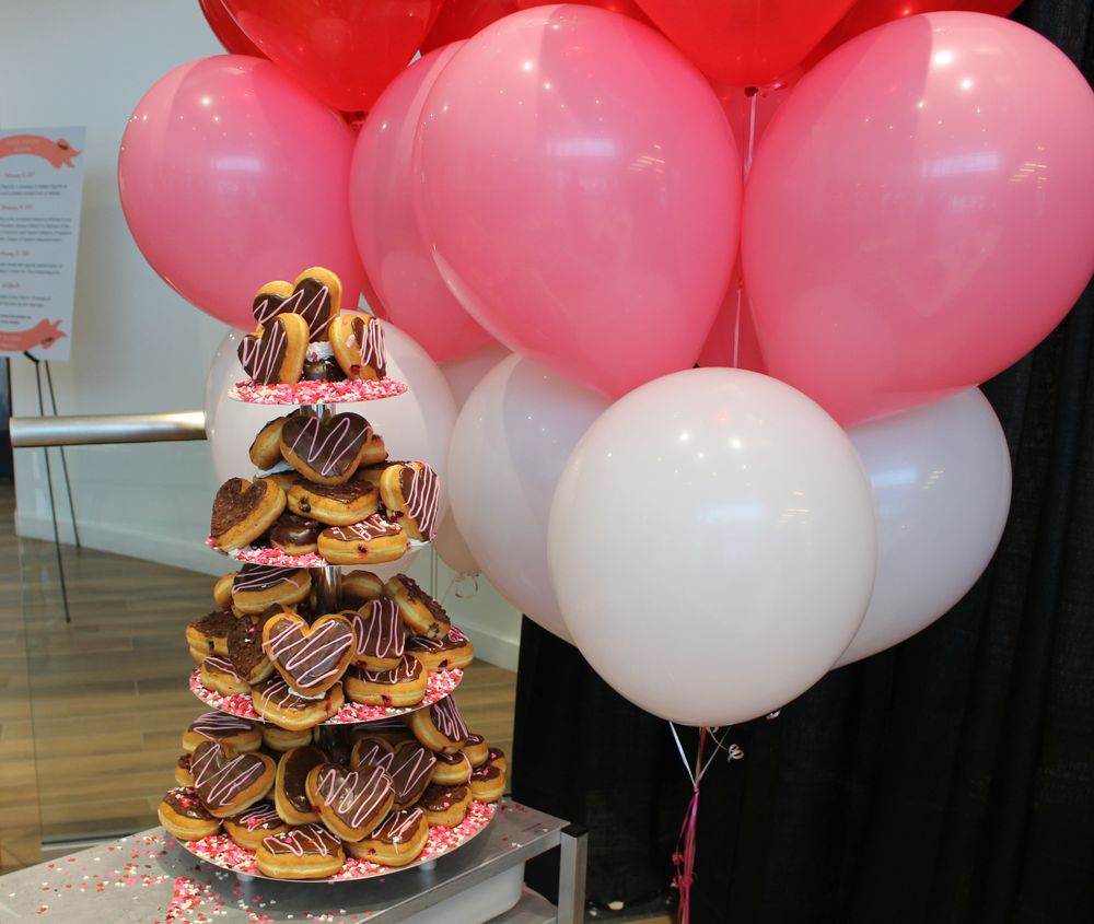 This DIY Heart Donut Tower is Sure to Delight Your Valentine