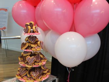 This DIY Heart Donut Tower is Sure to Delight Your Valentine