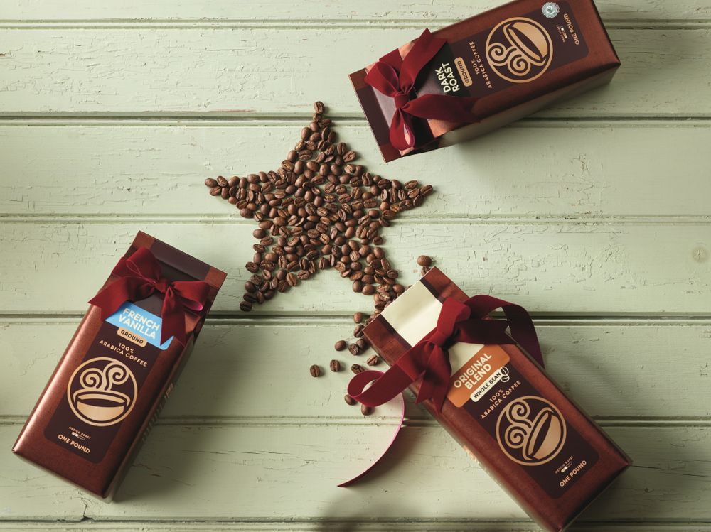Holiday Packaged Coffee