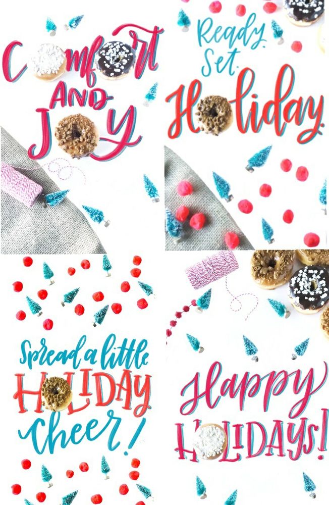 Check Out These Festive Holiday Mobile Wallpapers, Emojis and Snapchat Lens from Dunkin’ Donuts!