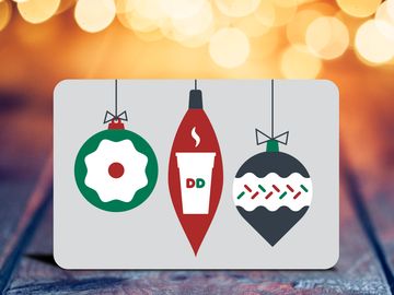 Need a Last Minute Gift? Give a $20 DD Card and Get $10! 