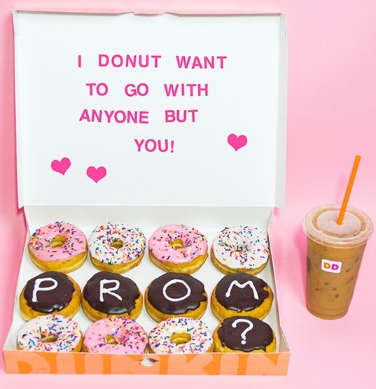 3 Ways to Prompose with Dunkin’ Donuts 