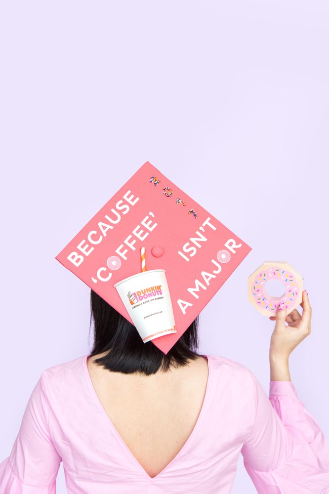 How To Decorate Your Dunkin’-inspired Graduation Cap