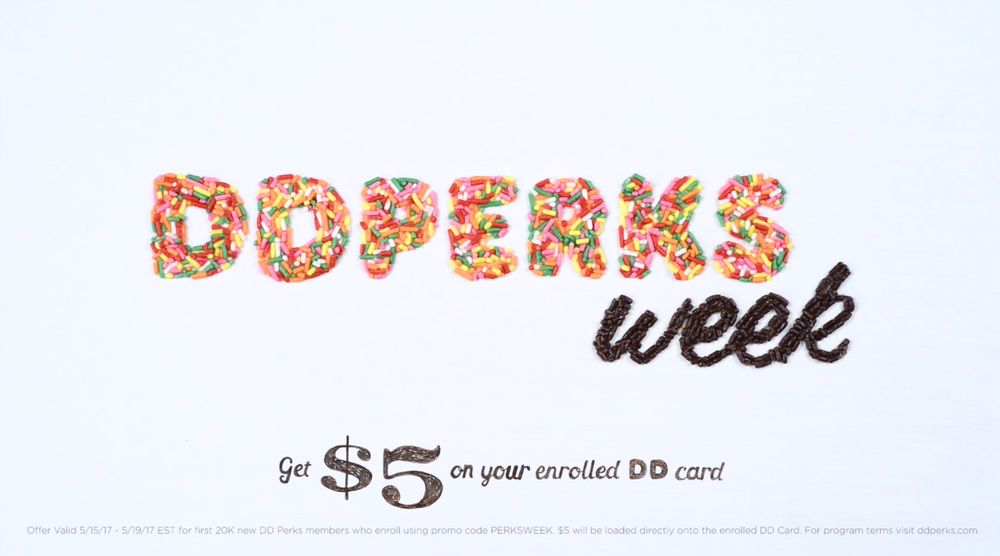 Dunkin’ Donuts Brings Back Perks Week:  Special Daily Deals For All DD Perks Rewards Program Members May 15-19