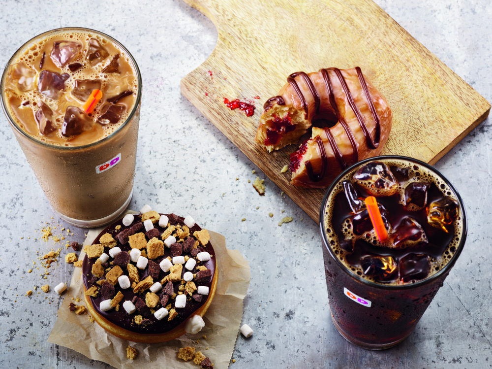 Summer Fun, Donut Style: Dunkin’ Donuts Introduces New S’mores Donut, made with HERSHEY’S® chocolate, and Chocolate Drizzled Strawberry Croissant Donut