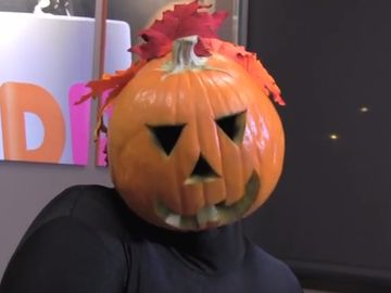 Dancing Pumpkin Man Welcomes the Return of Pumpkin at Dunkin’ 