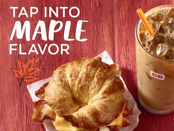 Tap Into Maple on Monday: Free Maple Pecan Coffee And More  at Select Maple Street Dunkin’ Donuts Shops on August 28