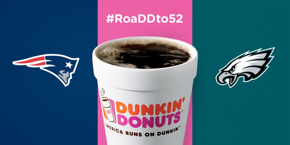 Dunkin’ Donuts Kicks Off Countdown to Game Day with the RoaDD to 52 Sweepstakes