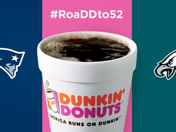 Dunkin’ Donuts Kicks Off Countdown to Game Day with the RoaDD to 52 Sweepstakes