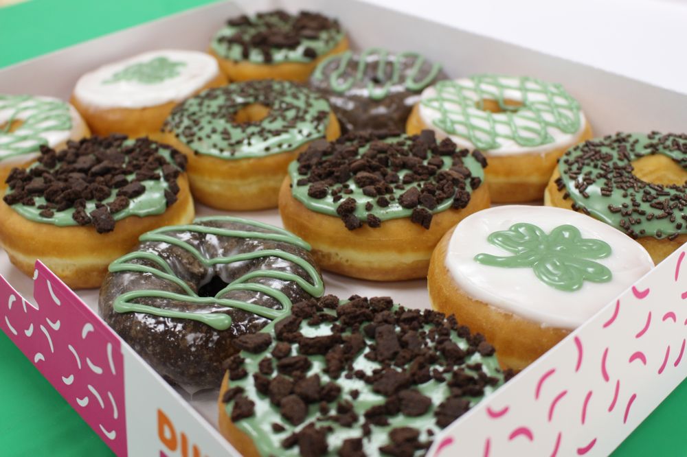 Share How You’re Celebrating St. Patrick’s Day for the Chance to Win a Year’s Supply of Dunkin’ Donuts