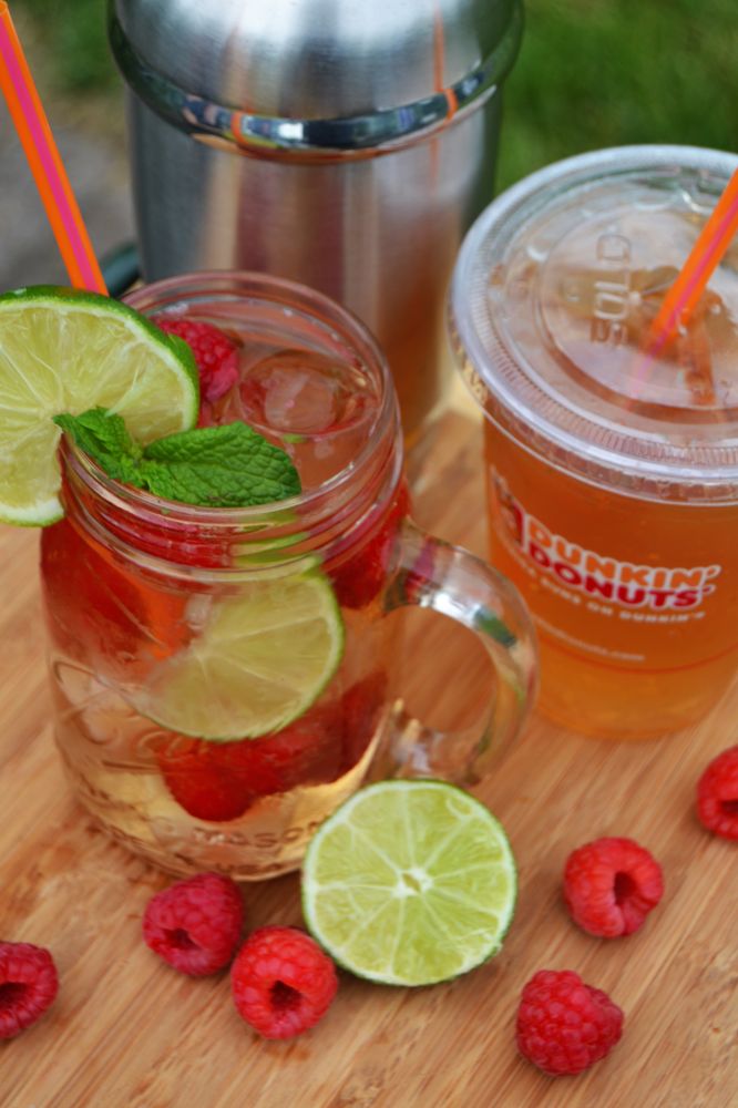 Celebrate Iced Tea Day with This Spiked Raspberry Lime Iced Tea Recipe