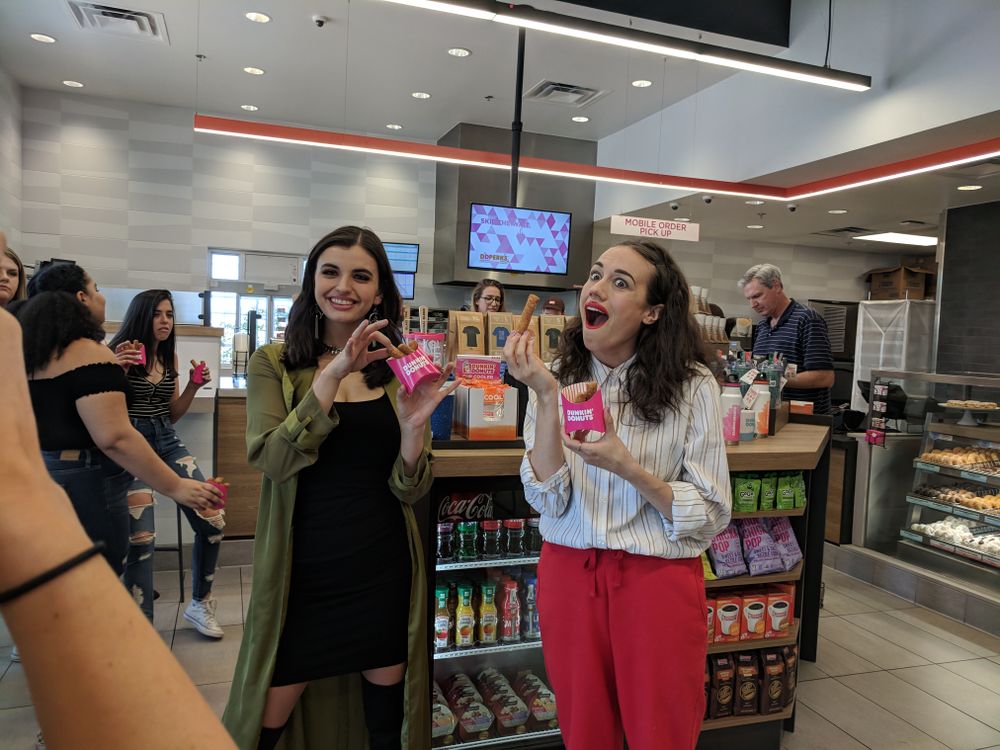 Miranda Sings and Rebecca Black Come Together To Celebrate “Fry-Day” at Dunkin’ 