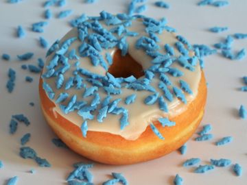 Sink Your Teeth into Our Shark Bite Donut 