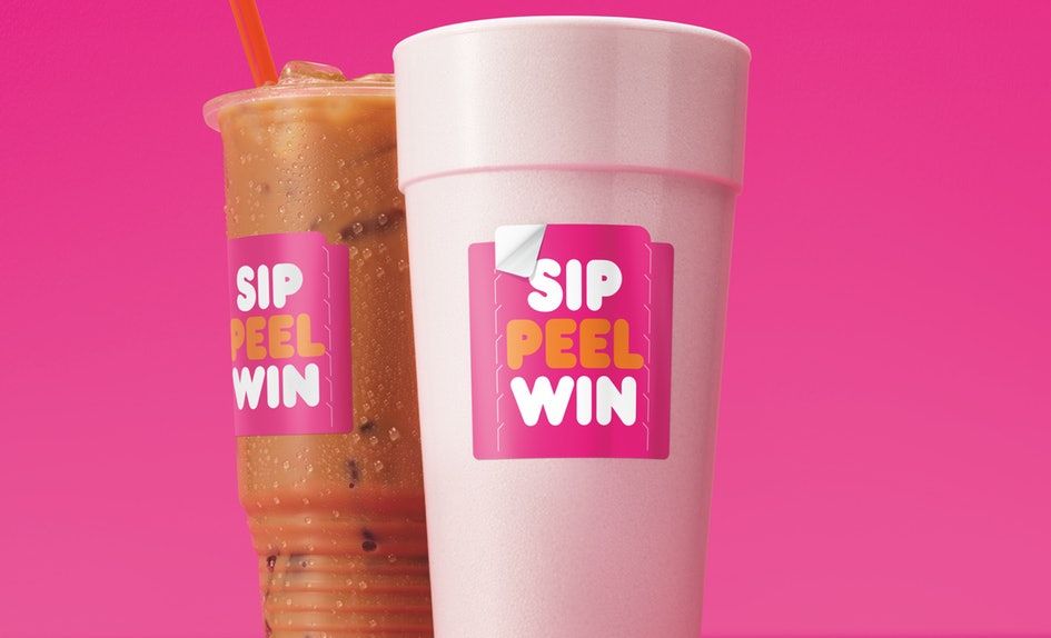 Peeling Lucky? Dunkin’s Nationwide “Sip. Peel. Win.” On-Cup “Peel and Reveal” Promotion is Back with Millions of Prizes up for Grabs