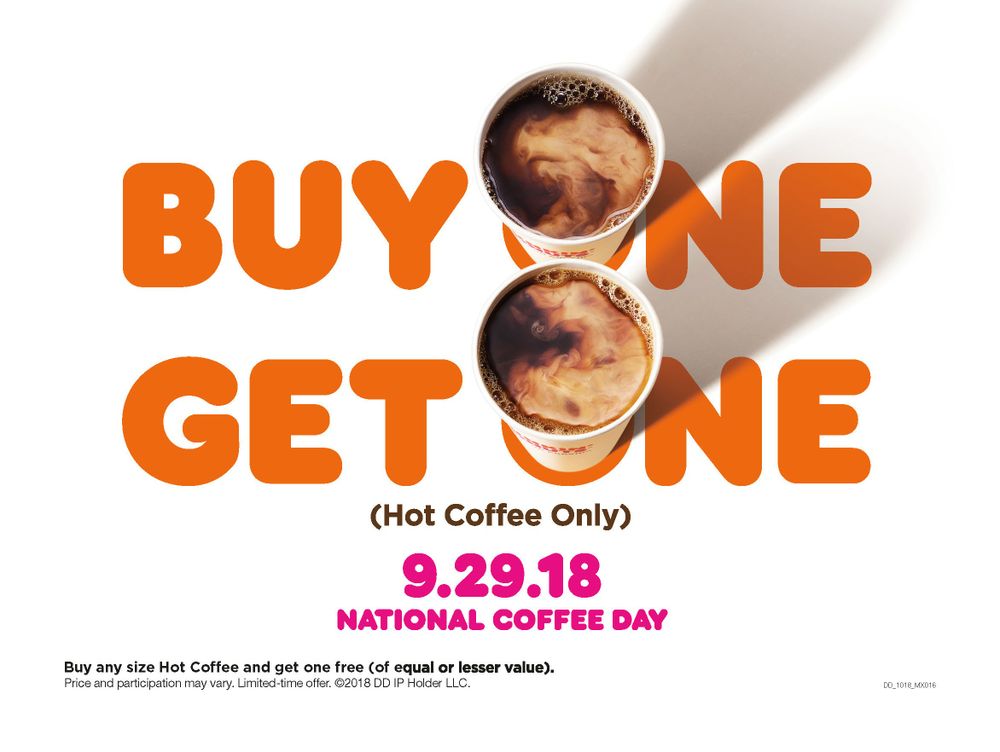 National Coffee Day Offer Image