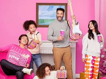Dunkin’ Drops Exclusive Holiday Merch On First-Ever Online Pop-Up Shop