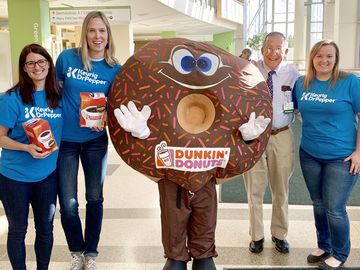 The Dunkin’ Joy in Childhood Foundation, Keurig and JM Smucker team up to deliver Dunkin’ K-Cup Pods® to pediatric hospital oncology units