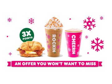 Dunkin’ Delights Holiday Shoppers with Three Special Offers