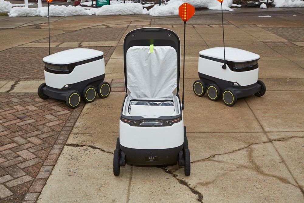 Dunkin’ Runs on Starship Robots at George Mason University
