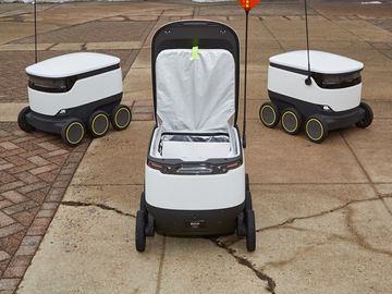 Dunkin’ Runs on Starship Robots at George Mason University