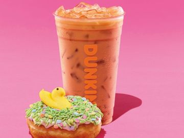 Hop into Spring at Dunkin’ with New PEEPS® Marshmallow Flavored Coffee and PEEPS® Donut