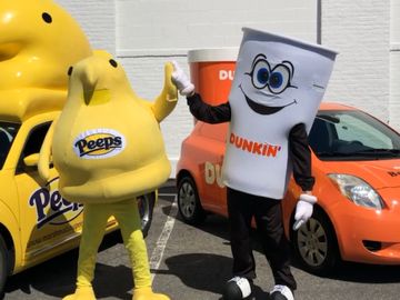 Are They Here Yet? Dunkin’ and PEEPS® Hit the Road