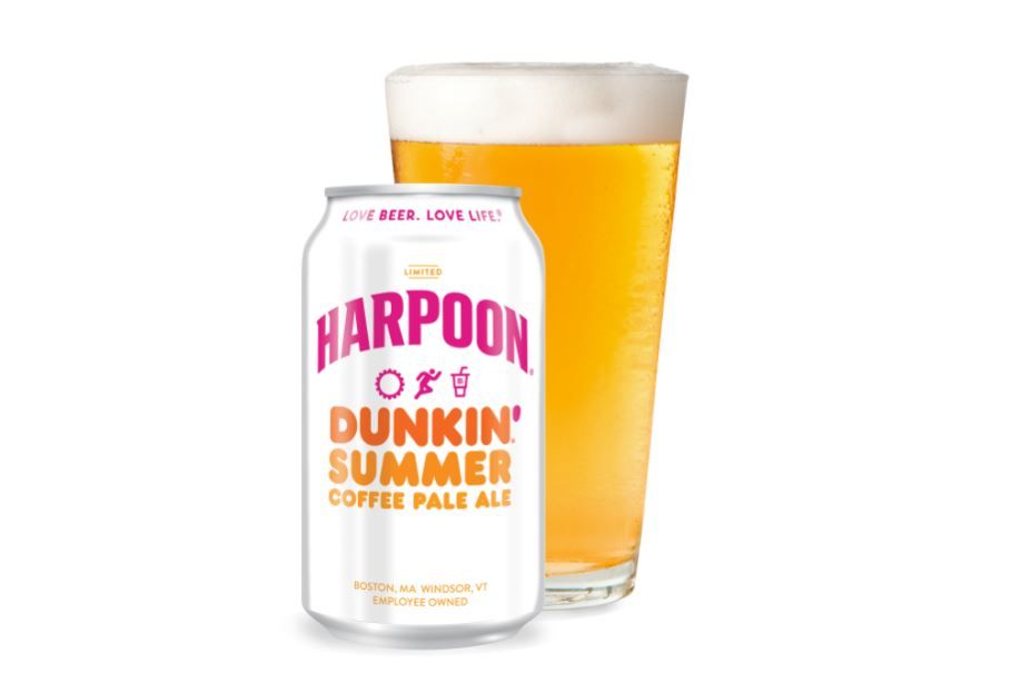 Celebrating National Beer Day with Harpoon Dunkin’ Summer Coffee Pale Ale 