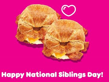 Celebrate National Siblings Day with Dunkin’ Go2s 