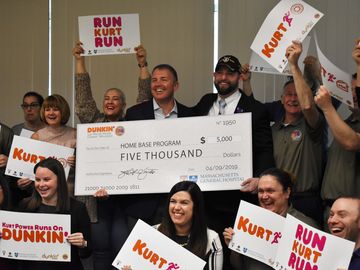 Dunkin’ Supports Veteran Kurt Power’s Boston Marathon Run for Home Base