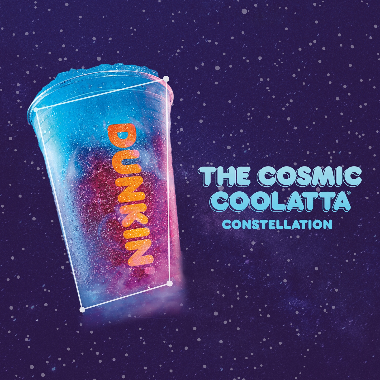 Dunkin’ Celebrates National Space Day, Discovers Cosmic COOLATTA® Constellation 