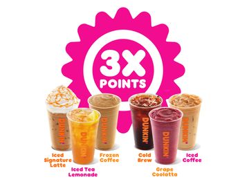 3X Points for DD Perks® Members is Back!