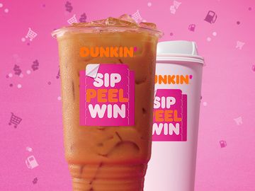 The Winner’s Cup: Dunkin’s “Sip. Peel. Win.” Promotion Returns with Chance to Win $20 Million Worth of Prizes