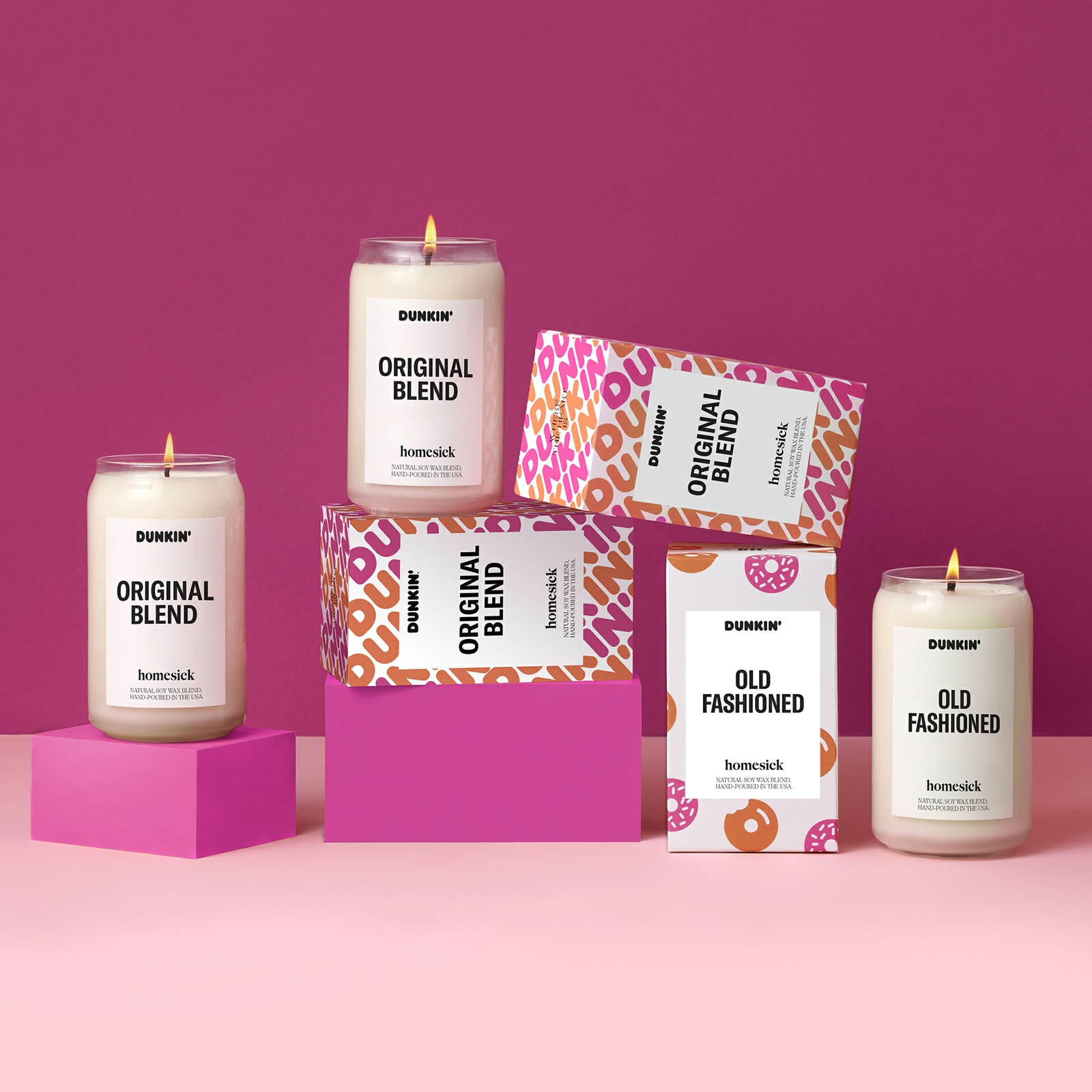 Homesick and Dunkin’ Bring Back Limited-Edition Fan-Favorite Candles for the Holidays