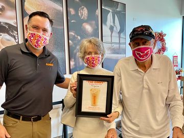 Meet Dunkin’s Sweetest Guests: “Grandpa” and Ginny Walker