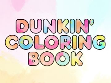 Download this Dunkin’ Coloring Book for Some Easter Fun