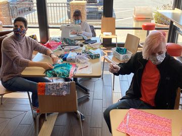 Keeping America Runnin’: Pennsylvania Dunkin’ Makes Facemasks for Local Assisted Living Facility 