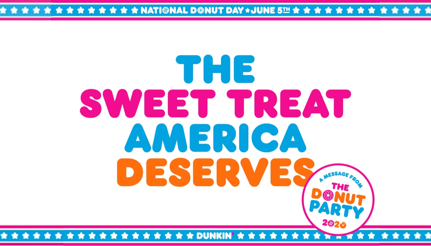 Dunkin’ Spoofs Election Year with The Donut Party to Give America the Sweet Treat It Deserves This National Donut Day