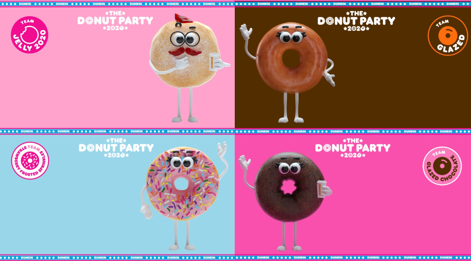 7 Dunkin’ Backgrounds to Help You Celebrate National Donut Day Virtually 
