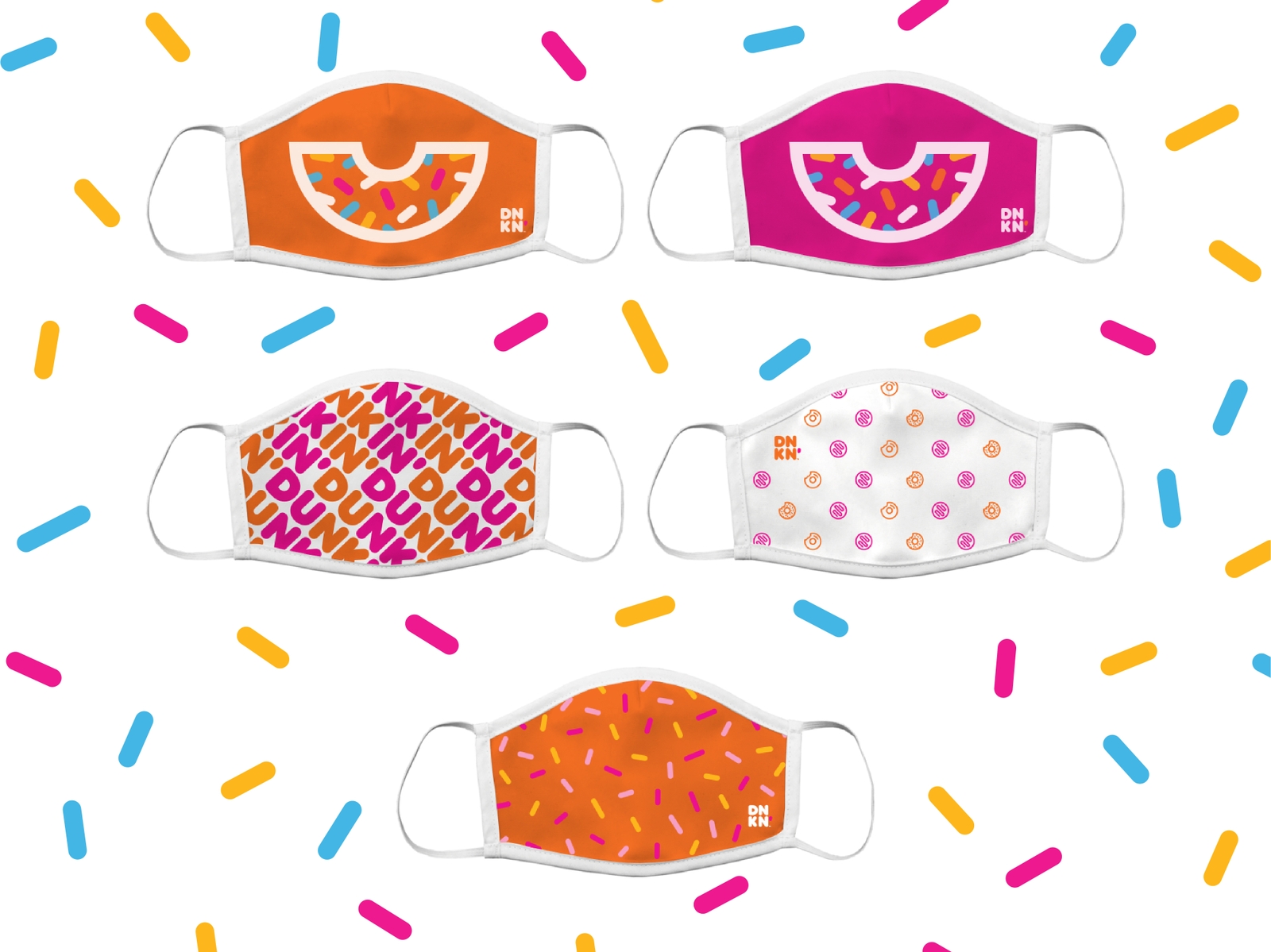 We’ve Got Your Back, Now We Have You Covered with New Dunkin’ Face Masks