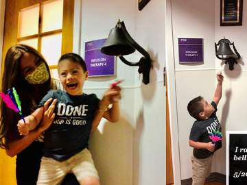 Tampa Area Children Celebrate Finishing Cancer Treatment with Special Baskin-Robbins Ice Cream Cakes