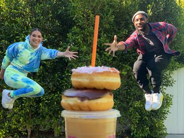 tWitch Boss and Allison Holker Encourage DD Perks® Members to Perk Up Their Week