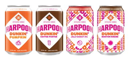 Harpoon Dunkin' Lineup