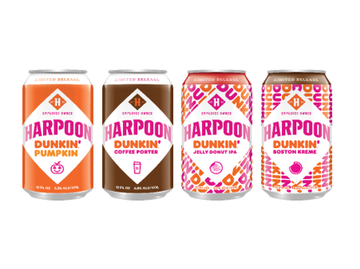 The Story Behind Harpoon and Dunkin’s New Fall Beers