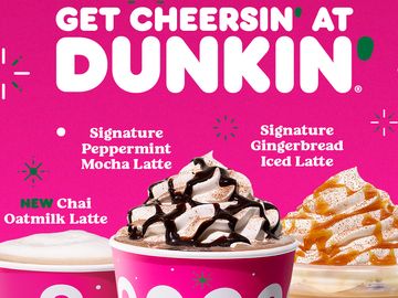 Raise a Cup: Dunkin’ Heralds the Holidays with Early Menu Reveal